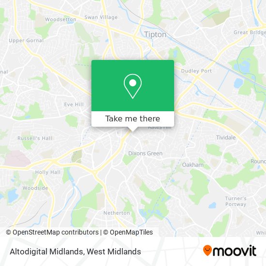 Altodigital Midlands map
