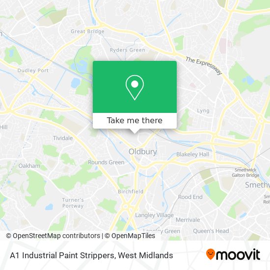 A1 Industrial Paint Strippers map