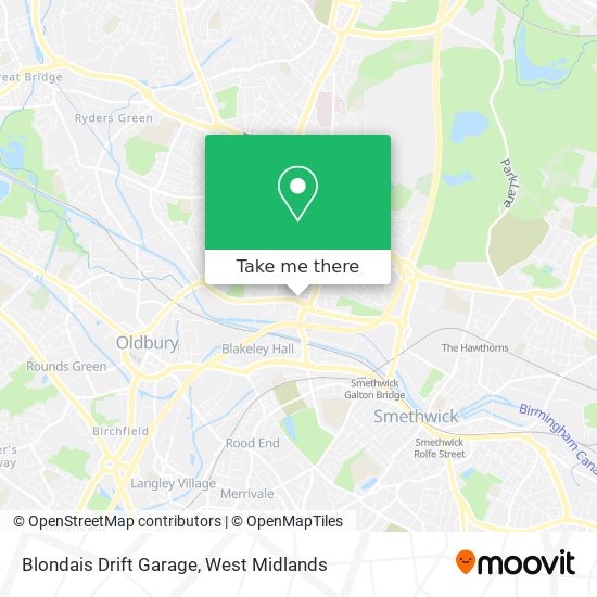 Blondais Drift Garage map