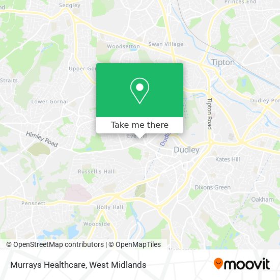 Murrays Healthcare map