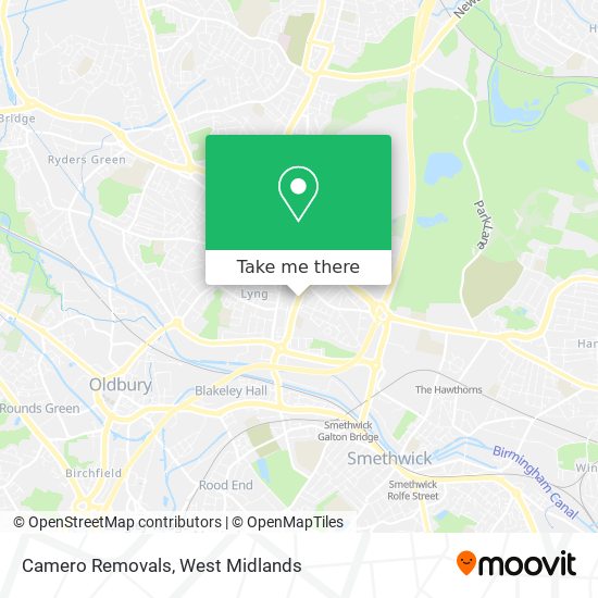 Camero Removals map