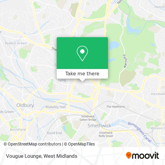 Vougue Lounge map