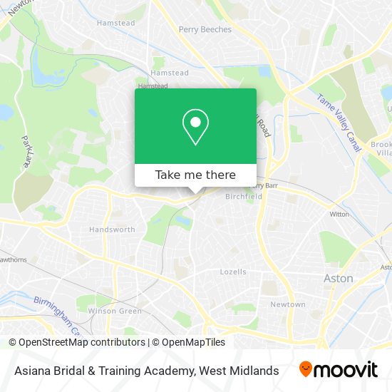 Asiana Bridal & Training Academy map
