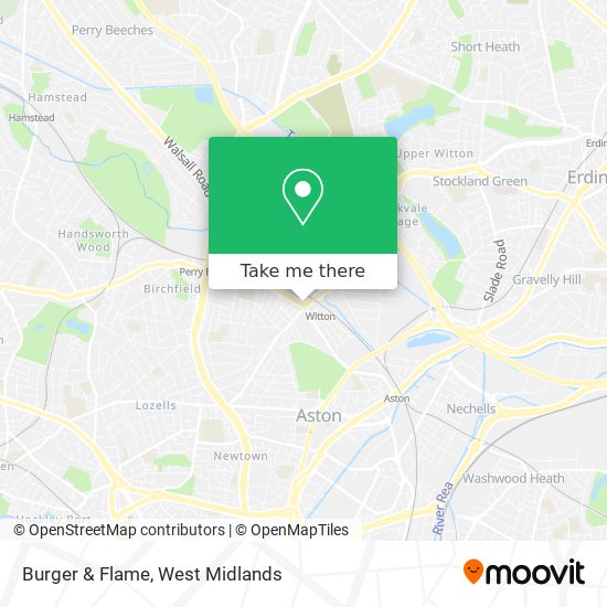 Burger & Flame map