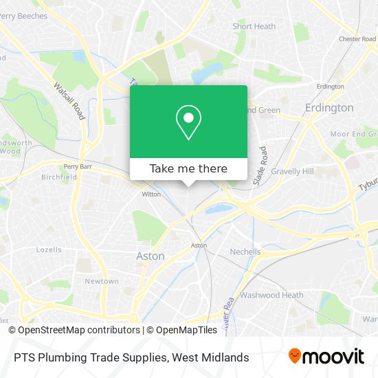 PTS Plumbing Trade Supplies map