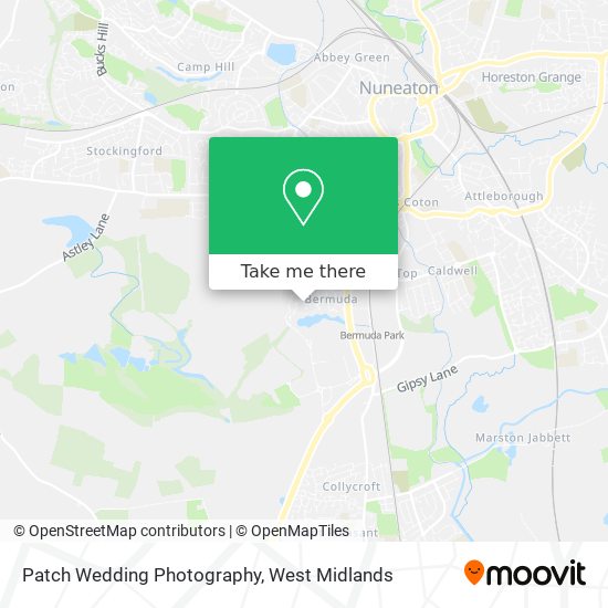 Patch Wedding Photography map