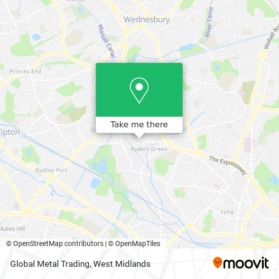 Global Metal Trading map
