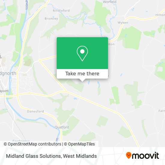 Midland Glass Solutions map