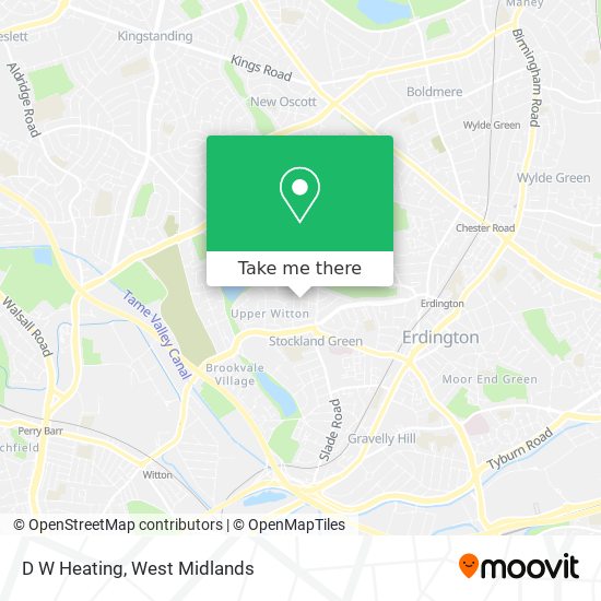 D W Heating map