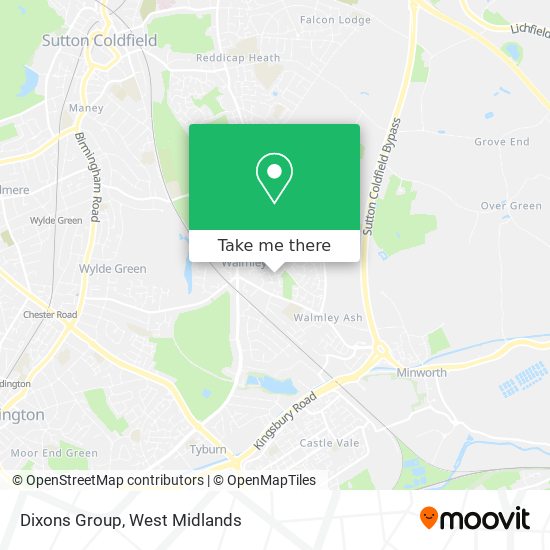 Dixons Group map