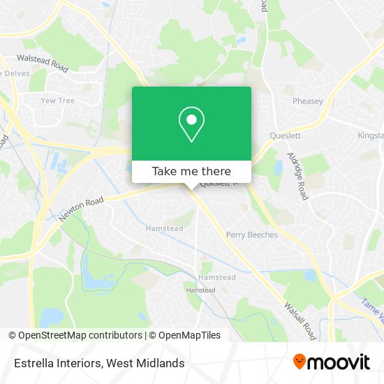 Estrella Interiors map
