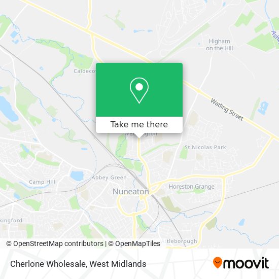 Cherlone Wholesale map