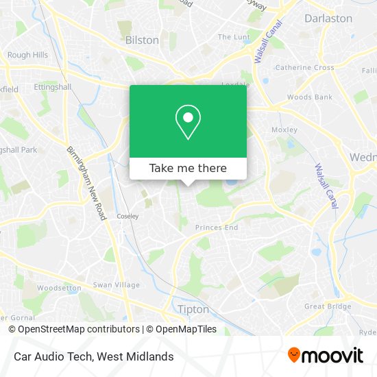 Car Audio Tech map