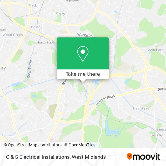 C & S Electrical Installations map