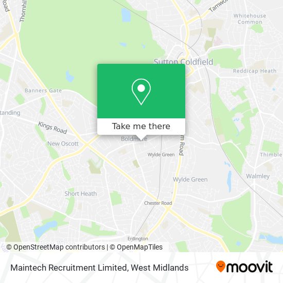 Maintech Recruitment Limited map
