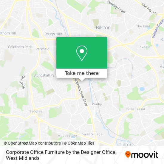 Corporate Office Furniture by the Designer Office map