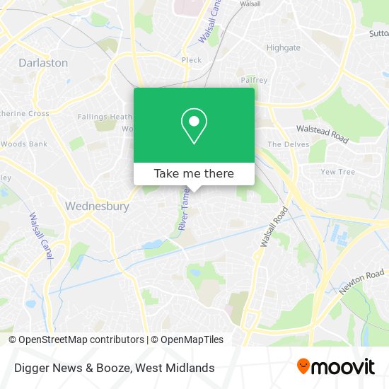 Digger News & Booze map