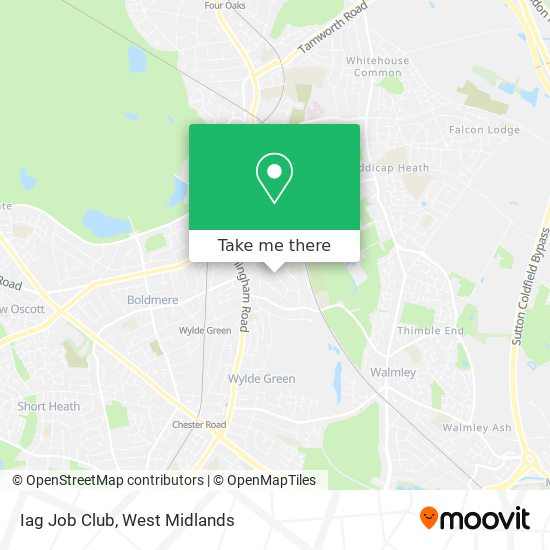 Iag Job Club map