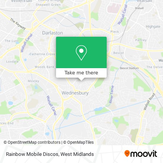 Rainbow Mobile Discos map