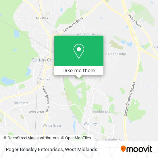 Roger Beasley Enterprises map