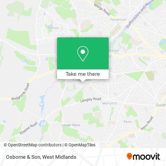 Osborne & Son map