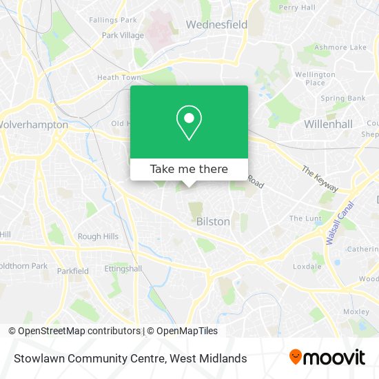 Stowlawn Community Centre map