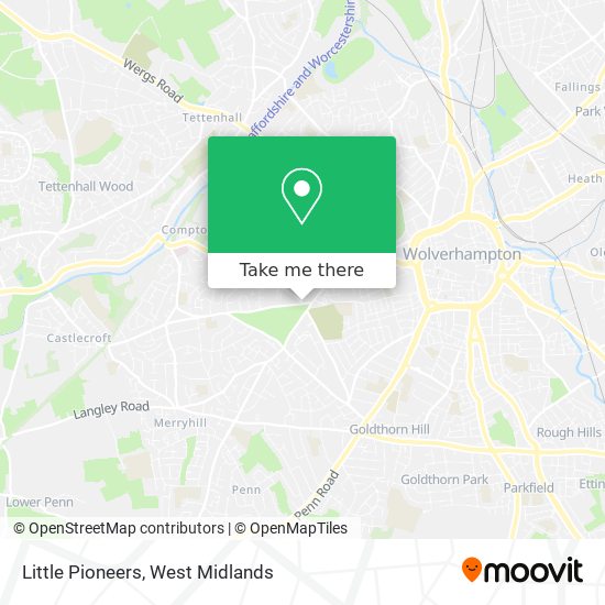 Little Pioneers map