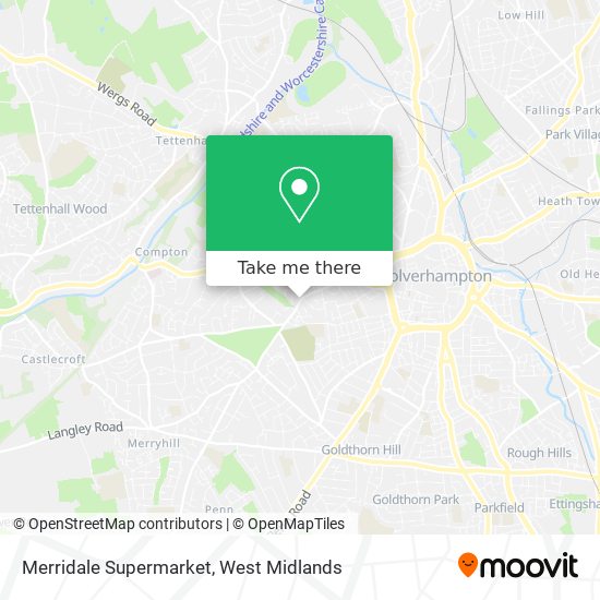 Merridale Supermarket map
