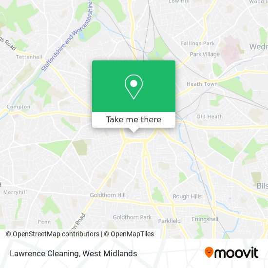 Lawrence Cleaning map