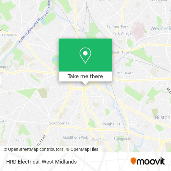 HRD Electrical map