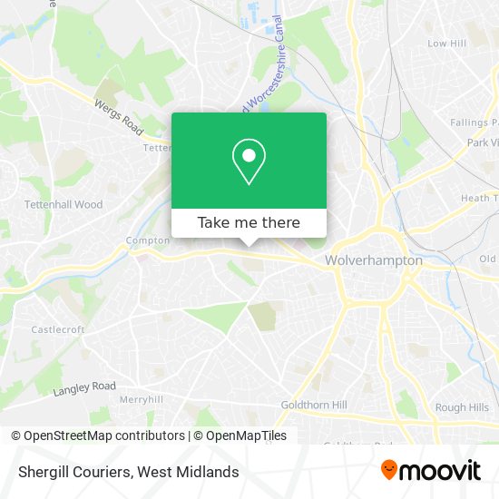 Shergill Couriers map