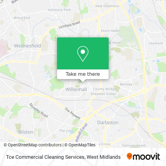 Tce Commercial Cleaning Services map