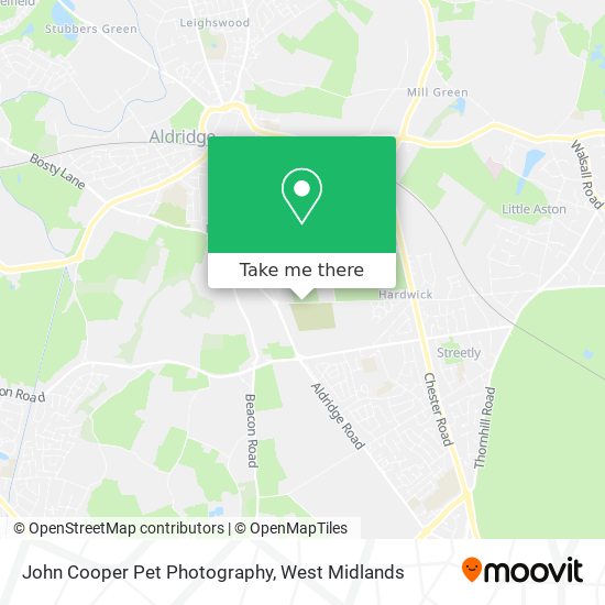 John Cooper Pet Photography map
