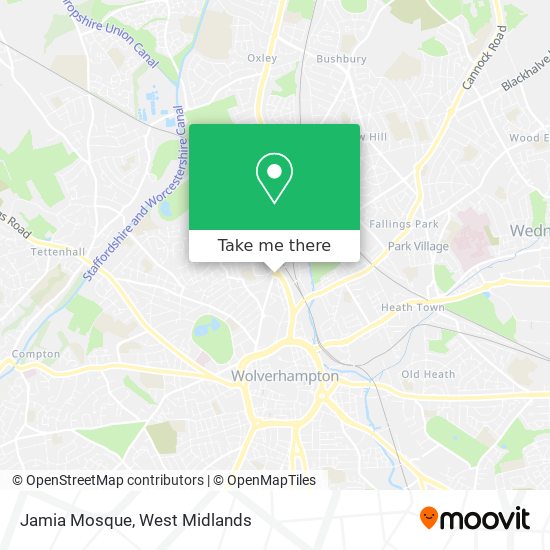 Jamia Mosque map