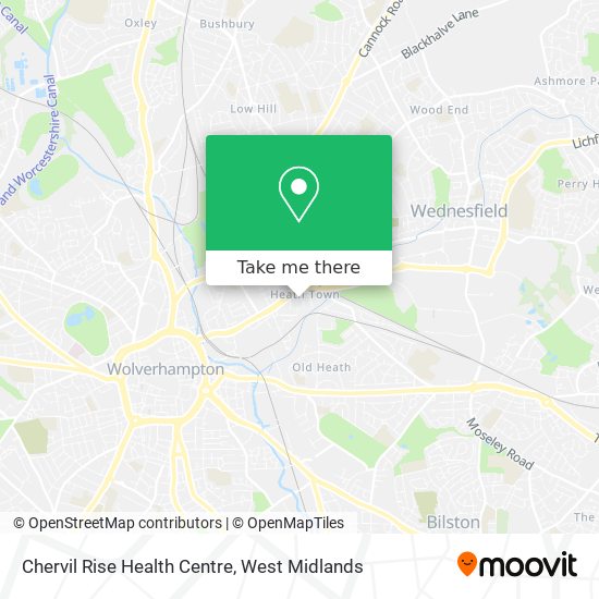 Chervil Rise Health Centre map