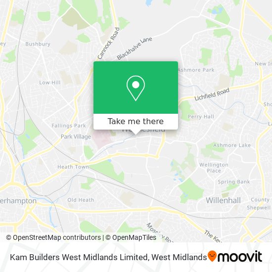 Kam Builders West Midlands Limited map