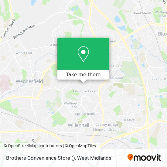 Brothers Convenience Store map
