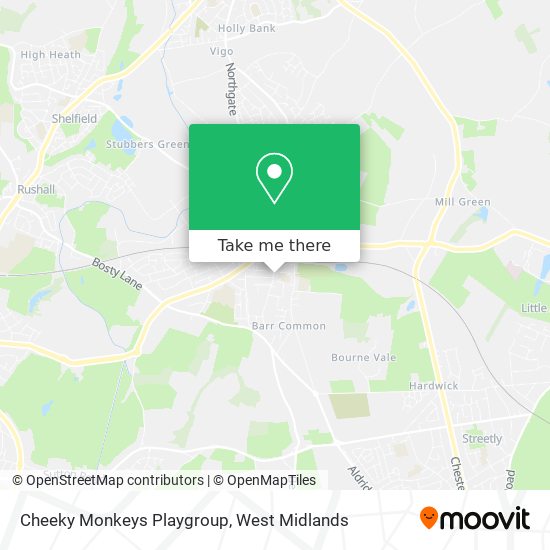 Cheeky Monkeys Playgroup map