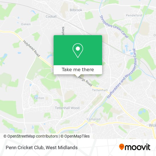 Penn Cricket Club map