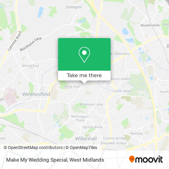 Make My Wedding Special map