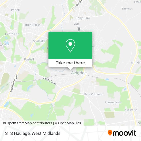 STS Haulage map