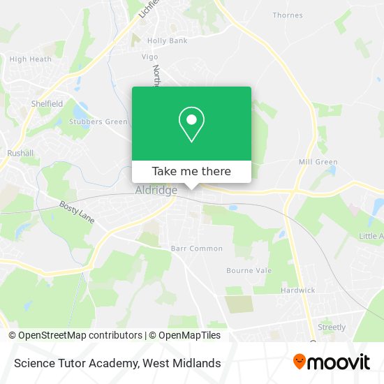 Science Tutor Academy map