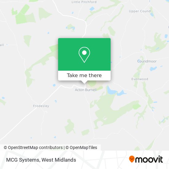 MCG Systems map