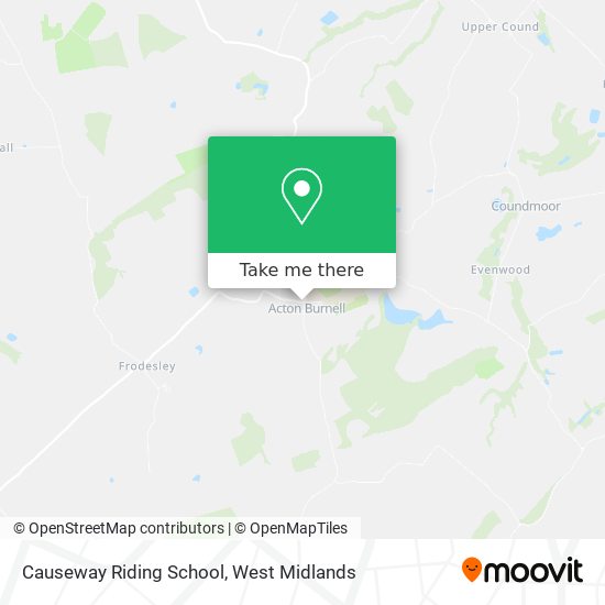 Causeway Riding School map
