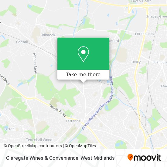 Claregate Wines & Convenience map
