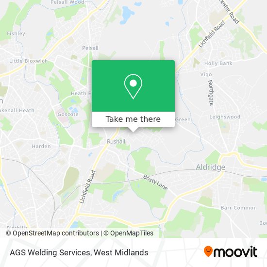 AGS Welding Services map