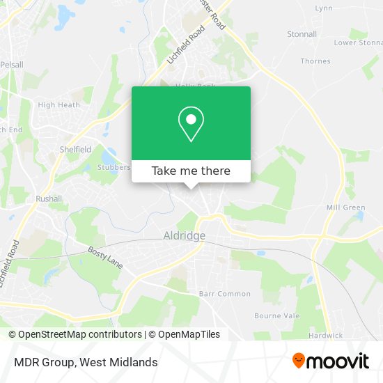 MDR Group map