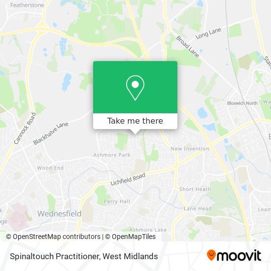 Spinaltouch Practitioner map