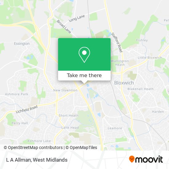 L A Allman map