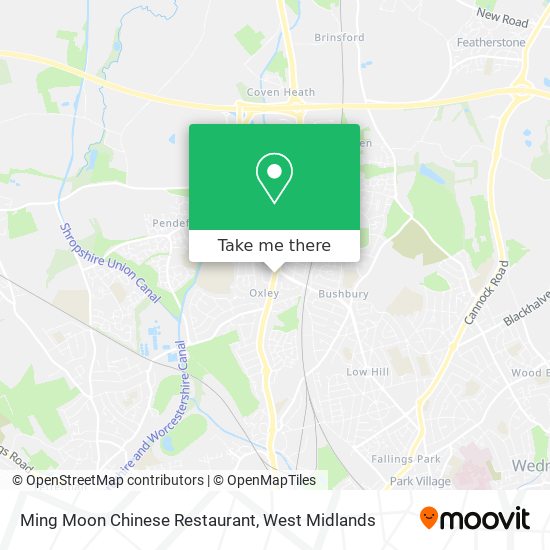 Ming Moon Chinese Restaurant map